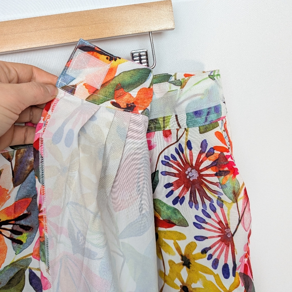 RipSkirt Hawaii Wrap Skirt Length‎ 3 Wildflower Watercolor Beach Cover Up - Picture 11 of 16